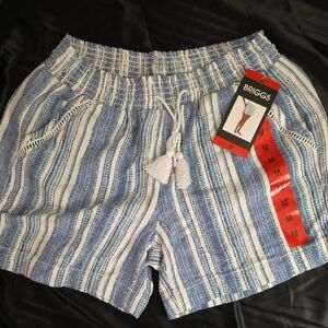 Briggs Blue Striped Shorts